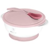 Kikka Boo Zdjela Sa Žlicom Za Osjet Topline Pink Cijene