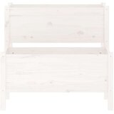vidaXL Visoka greda bela 84,5x84x75 cm trdna borovina | Shoptok.si