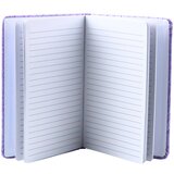  Lined Notebook Glitter Patches Purple B6 80 Sheets | shoptok.hr