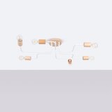 Sollux Lighting Lestenec TIMBO 6 bela, (21626986) | Shoptok.si