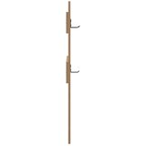  Vješalica za kapute na zidu Umjetnički hrast 65 x 3 x 100 cm | Eponuda.com