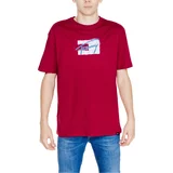 Tommy Hilfiger Polo majice dolgi rokavi TJM REG STREET SIG DM0DM18528 Rdeča