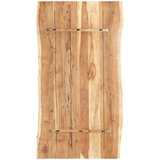 Stolna ploča od masivnog bagremovog drva 118 x (50-60) x 3,8 cm | Eponuda.com