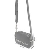 Juicy Couture Torba za čez ramo 'Jasmine' črna / srebrna | Shoptok.si