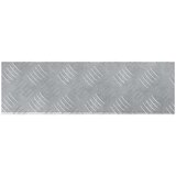 vidaXL Srebrna Aluminij 60 x 18 x 2.5 cm Stepenišne podloge Pravokutne | shoptok.hr