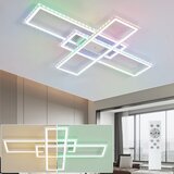 Nettlife LED RGB stropna svetilka, barvno spreminjajoča za dnevno sobo in spalnico, 50W, primerna tudi za otroško sobo in pisarno., (22110614) | Shoptok.si