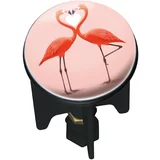 Wenko dekorativni čep za umivaonik (flamingo, promjer: 3,9 cm)