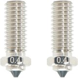 Qidi Tech Bimetal Nozzle for X-Smart 3/X-Plus 3/X-Max 3/Q1-Pro - Set of 2, 0.4 mm Cene