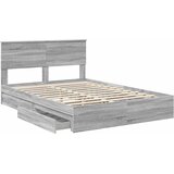  s od storage Siva Sonoma 140 x 200 cm Konstruirano drvo | shoptok.hr