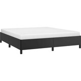  Posteljni okvir črn 160x200 cm umetno usnje, (20727123) | Shoptok.si
