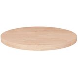  Okrugla stolna ploča Ø50x2,5 cm od netretirane hrastovine | shoptok.hr