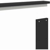  Konstrukcija postelje Črna 120 x 200 cm Masivno borovo les, (5000104012) | Shoptok.si