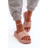 Kesi Women's platform and wedge slippers pink vimarilla | shoptok.hr