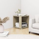 vidaXL bočni stolić boja hrasta sonome 33 x 33 x 34,5 cm od iverice Cijene