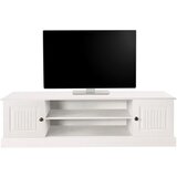 Støraa Bijela TV komoda od masivnog bora 45x40 cm Mille – | shoptok.hr