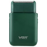 SARAHE Prenosni električni brivnik VGR V-390 5W USB (zelen), (22149413) | Shoptok.si