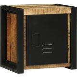 vidaXL Kopalniška omarica 40x30x40 cm Trden les Grob mango | Shoptok.si