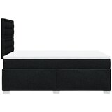  Krevet box spring s madracem crni 120 x 190 cm od tkanine | shoptok.hr