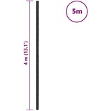 vidaXL Opna protiv korova crna 4 x 5 m PP | shoptok.hr