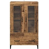  Highboard Staro drvo 70 x 31 x 115 cm Obrađeno drvo i čelik | shoptok.hr