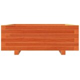  Vrtna sadilica voštano smeđa 70 x 70 x 26,5 cm masivna borovina | shoptok.hr