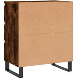  Komoda boja dimljenog hrasta 60 x 35 x 70 cm konstruirano drvo | shoptok.hr
