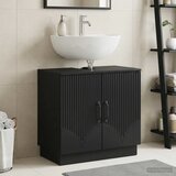 Kupaonski ormarić za sudoper HOORN Crna 59 5 x 31 5 x 56 cm - Crna | shoptok.hr