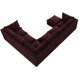 Makamii Bordo kutna garnitura (s desnim kutom/u obliku slova "U") Manao – | shoptok.hr