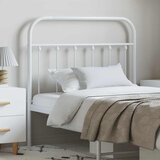  Metalno zamjensko uzglavlje bijelo 100 cm | shoptok.hr