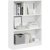  Regal za knjige bijeli 80x24x109 cm konstruirano drvo | shoptok.hr