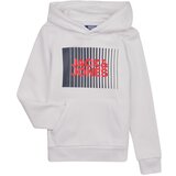 Jack & Jones Puloverji JJELOGO TEE LS ONECK 2 COL JNR Bela | Shoptok.si