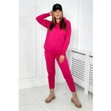 Kesi Set of sweaters Sweatshirt + Fuchsia trousers Cene