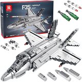 Tehnički blokovi Licencirani američki borbeni zrakoplov F-35 Lightning II 1600-dijelni ZA5799 | shoptok.hr