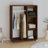  Ormar boja smeđeg hrasta 80 x 40 x 110 cm od konstruiranog drva | shoptok.hr