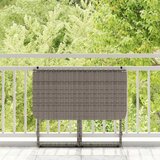  Sklopivi vrtni stol sivi 90x51x75 cm poliratan | Eponuda.com