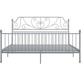  Okvir za krevet sivi metalni 180 x 200 cm | shoptok.hr