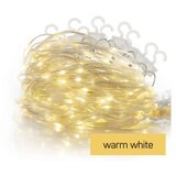  LED božična drop veriga – ledene sveče, 1,7 m, zunanja in notranja, topla bela, programi Cene
