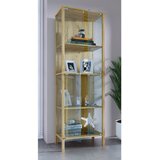 Livetastic VITRINA, prozorno, medeni hrast | Shoptok.si