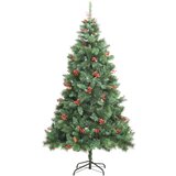  Umjetno božićno drvce sa šarkama, šiškama i bobicama 240 cm | shoptok.hr