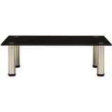 TV stalak crni 60 x 35 x 17 cm od kaljenog stakla | shoptok.hr