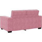  Dvosjed Kauč Roza 160x78x84 cm Baršun | shoptok.hr