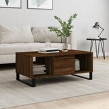  Stolić za kavu smeđa boja hrasta 90x50x36,5cm konstruirano drvo | shoptok.hr