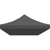 Krov za šator za zabave 3 x 6 m antracit | shoptok.hr