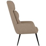  Stol za sproščanje taupe umetno semiš usnje, (20935003) | Shoptok.si