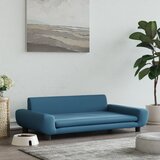 vidaXL Pasja postelja modra 100x54x33 cm žamet | Shoptok.si