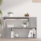 Ormarić za knjige sivi hrast 100x24x63 cm konstruirano drvo | Eponuda.ba