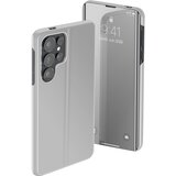 AVIZAR Zaščitni ovitek za Galaxy S26 Ultra Clear View z video stojalom, Srebrna, (5000190152) | Shoptok.si