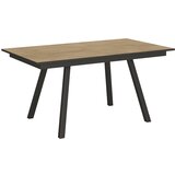 Itamoby   Mirhi (90x160/220 cm) - hrast, barva nog: antracit - raztegljiva jedilna miza, (20842869) | Shoptok.si