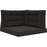  Zunanja blazina za kavč 3 pcs Črna Poliester, (5000202576) | Shoptok.si