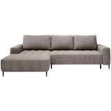 Livetastic KOTNA GARNITURA S POSTELJNO F, rjavosiva tekstil | Shoptok.si